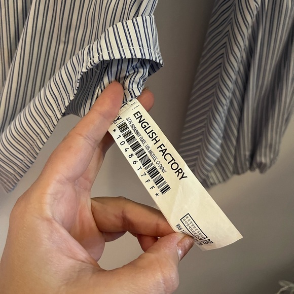English Factory Stripe Top - Picture 5 of 7